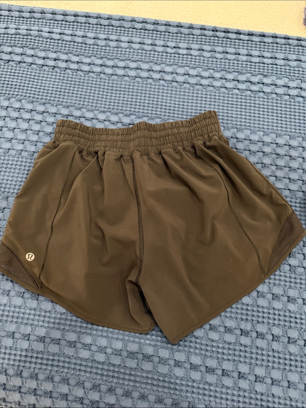 lululemon Hotty Hot 4” Women's Black Running Shorts